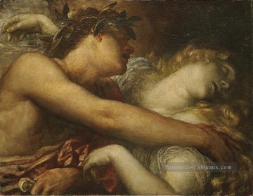 Orphée et Eurydice 1872 symboliste George Frederic Watts Peinture à l'huile